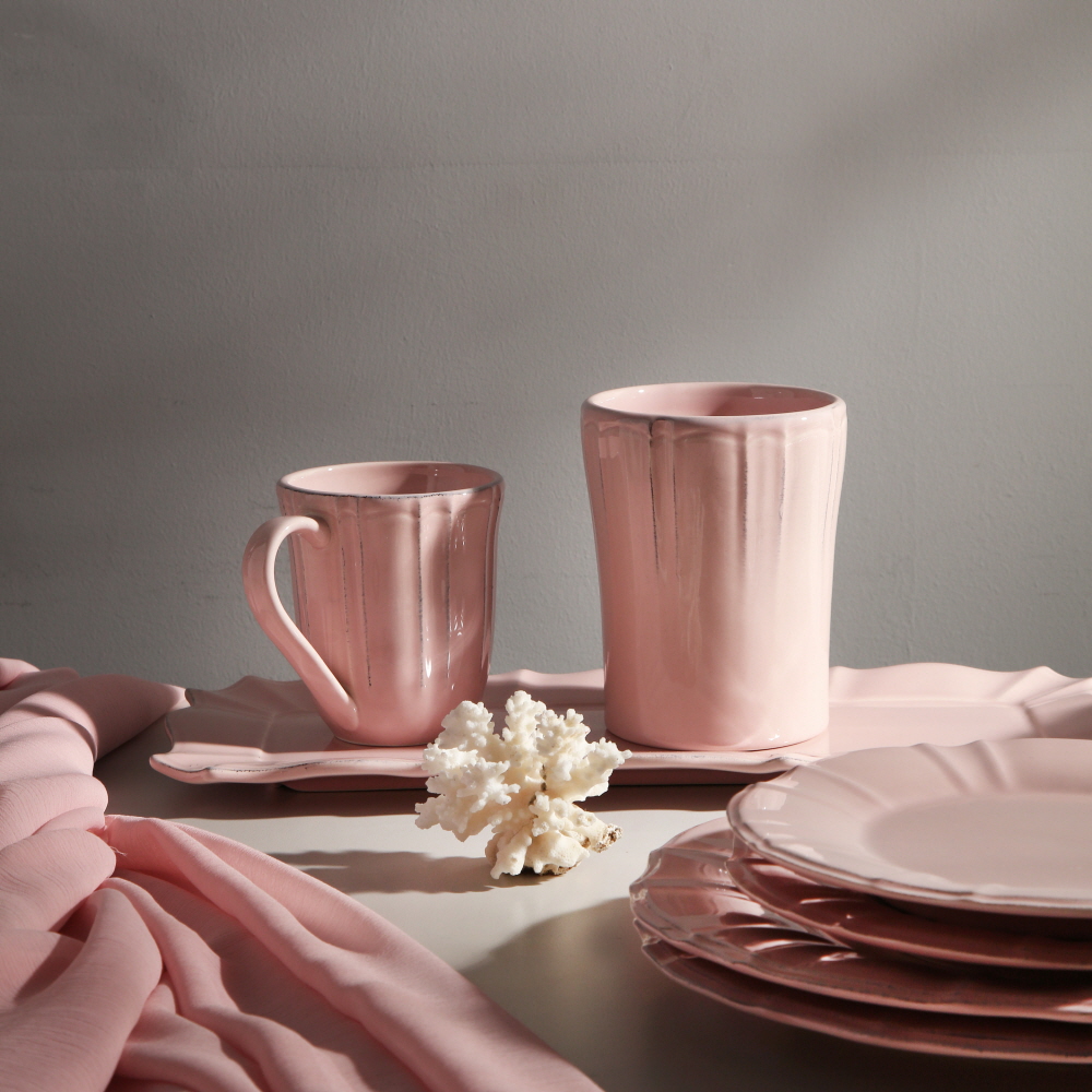 벨류세라믹 끌로에 빈티지 클래식 카페 브런치 플레이트 / 수저통 11cm 2p set - 상세 이미지 3