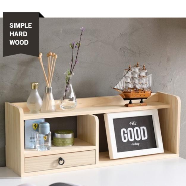 작은 엔틱 빈티지 우드 인테리어 장식장 소품 상패 원목 진열장