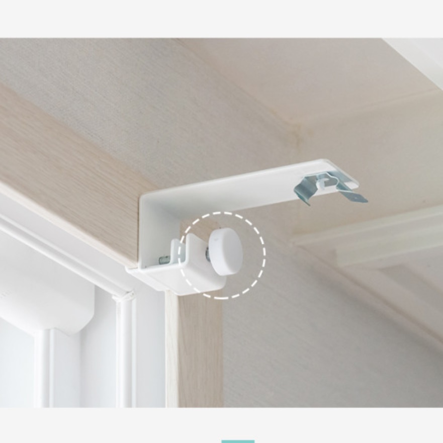 못없이커튼레일 창틀 커튼 설치 붙이는커튼봉