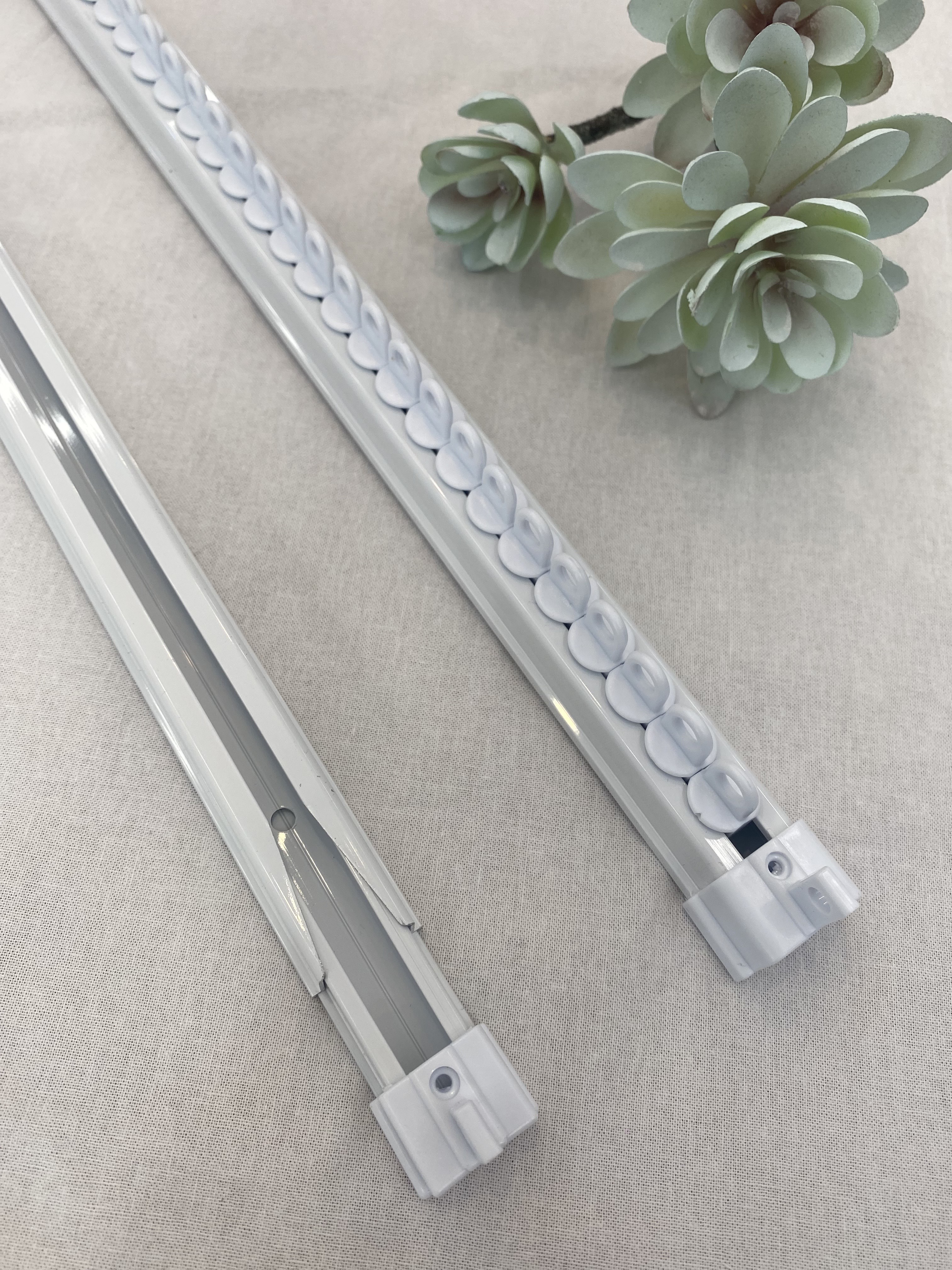 코지앳홈샵 - 프리미엄화이트 커튼조절레일(6자-20자)