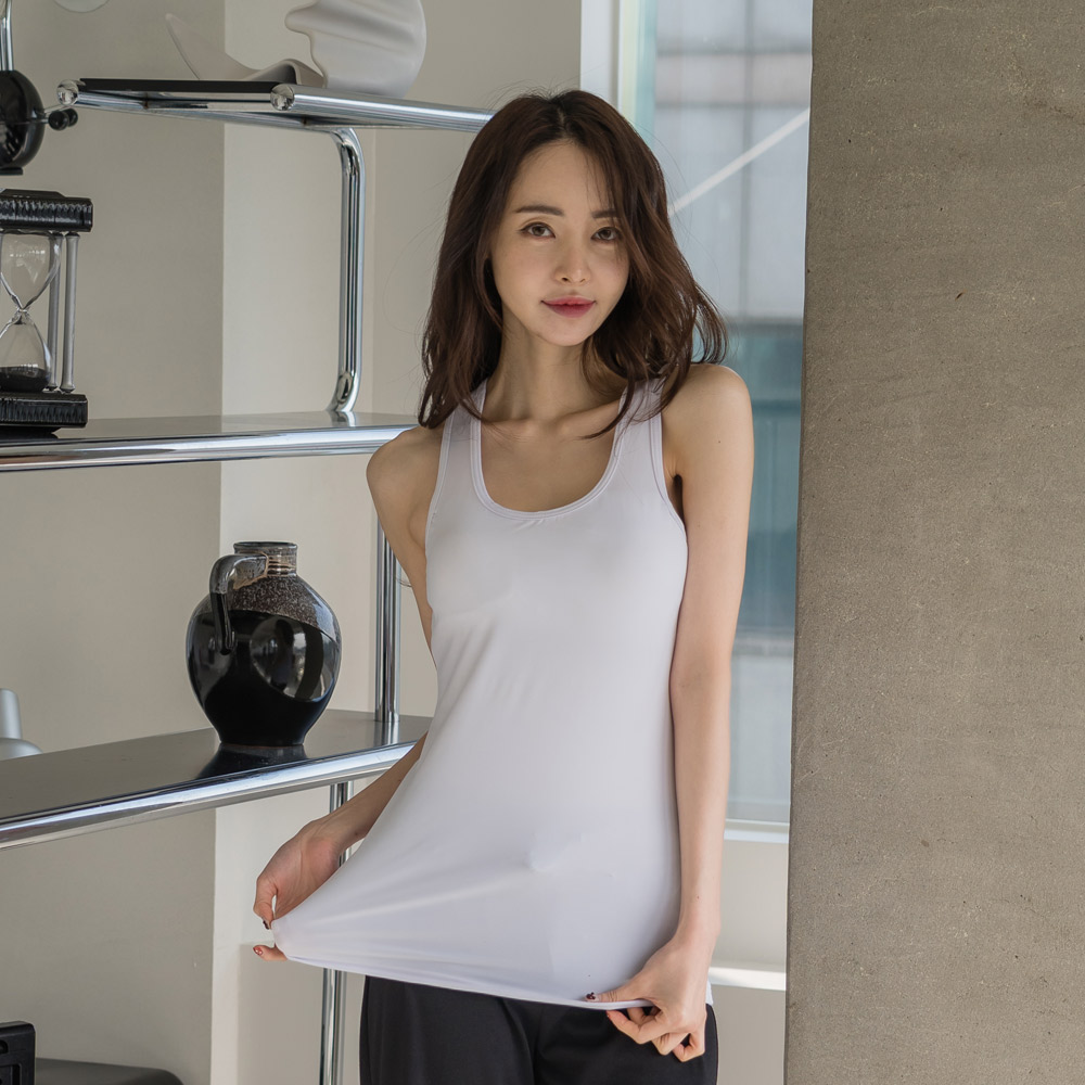 에이원 여성용 캡내장 쿨론 망고 롱나시 런닝 77117 - 상세 이미지 5
