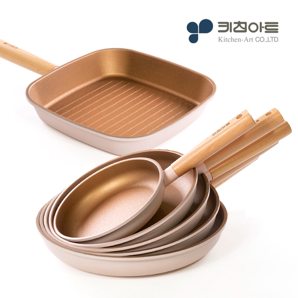 키친아트 인덕션 후라이팬 20cm 이노블코팅 국산 프라이팬 - 상세 이미지 2