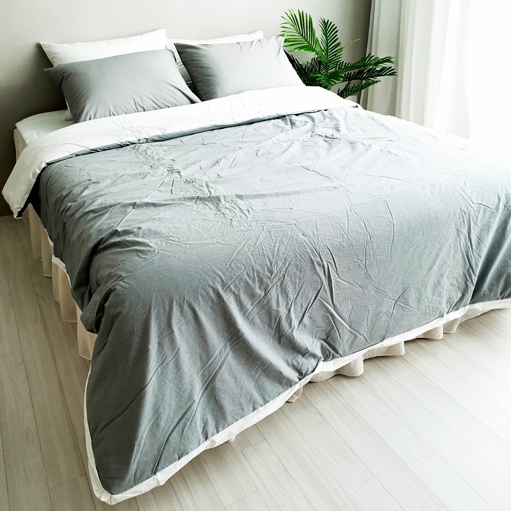 한빛 마카롱 호텔식 60수 오가닉 순면 이불 알러지케어 사계절 옥수수 이불