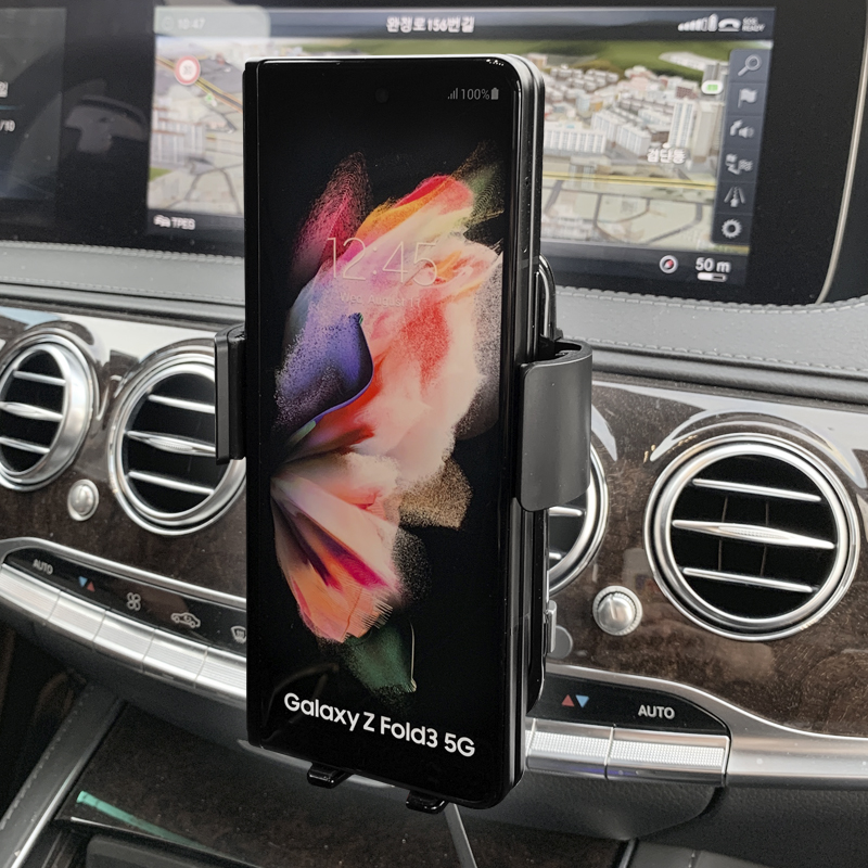 무선충전거치대 더존 TZ-C101S+ 고속충전 시거잭 사용후기