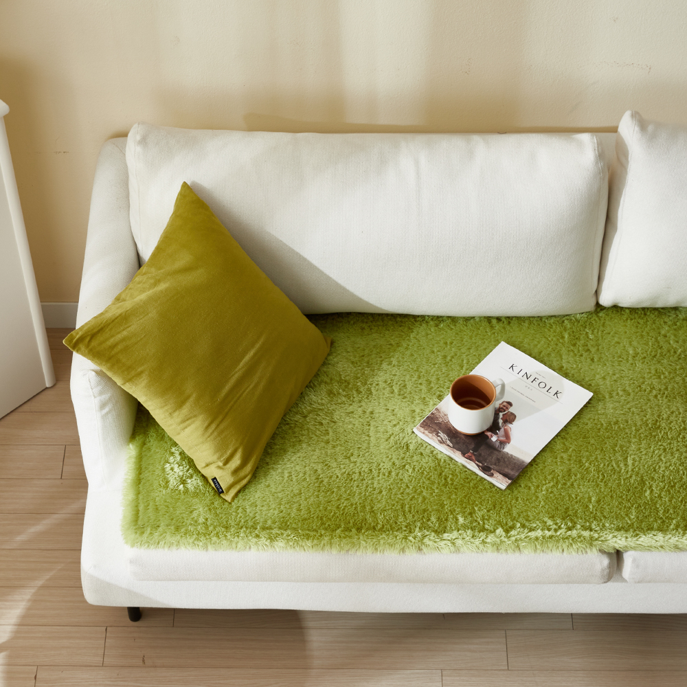 니두스 거실카페트 먼지없는 대형 미니 두꺼운 워셔블 장모 거실 극세사 러그