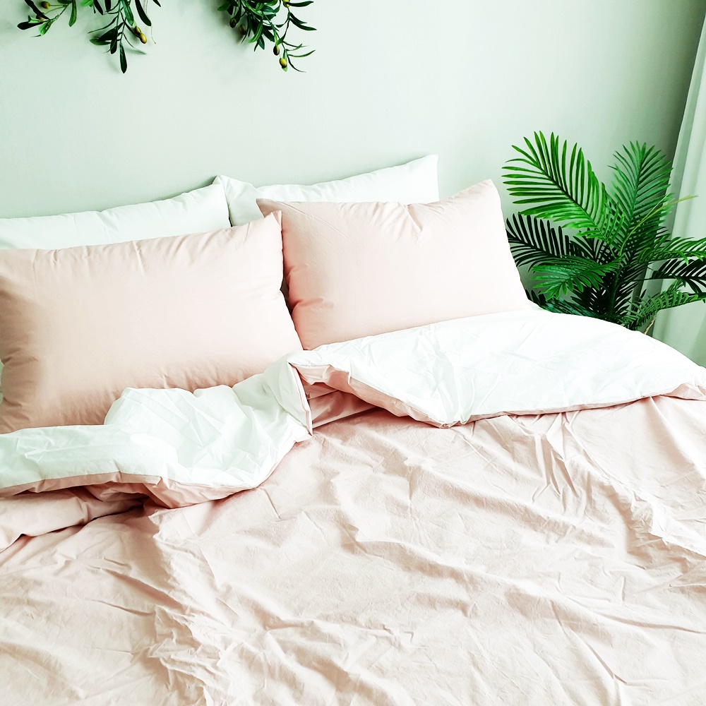 한빛 마카롱 호텔식 60수 오가닉 순면 이불 알러지케어 사계절 옥수수 이불