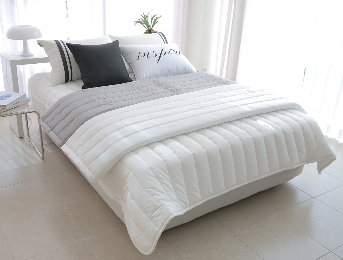 엠시베딩 이불패드 알러지케어 패밀리 침대패드 고정밴드 Q