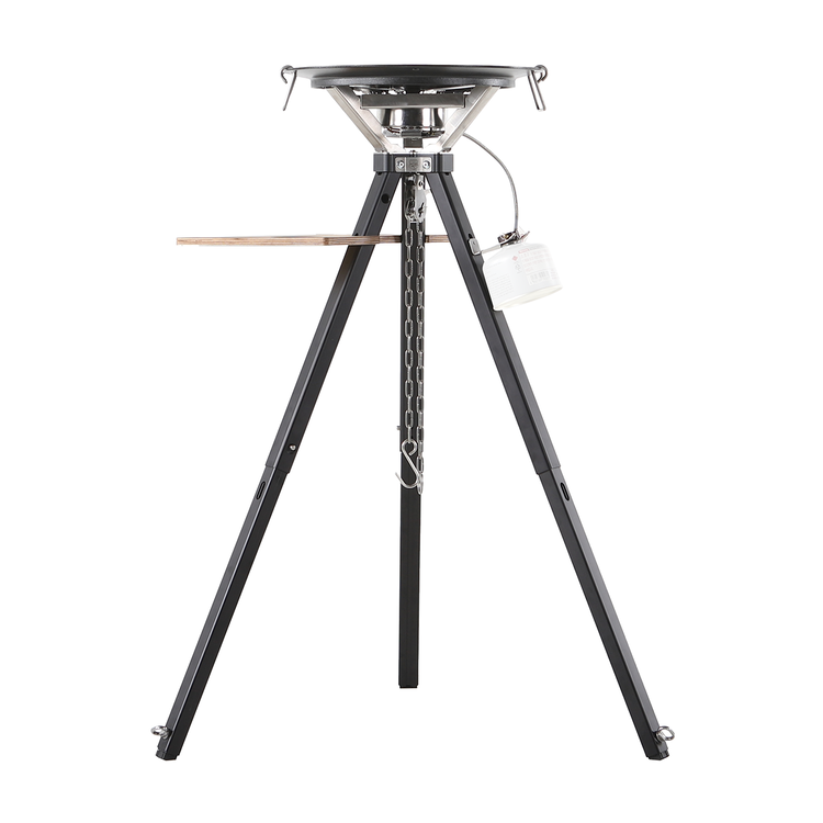 아이캠퍼 디스코 SET 캠핑 그리들 삼각 화로대 스탠딩 버너 스토브 테이블 삼각대 스킬렛