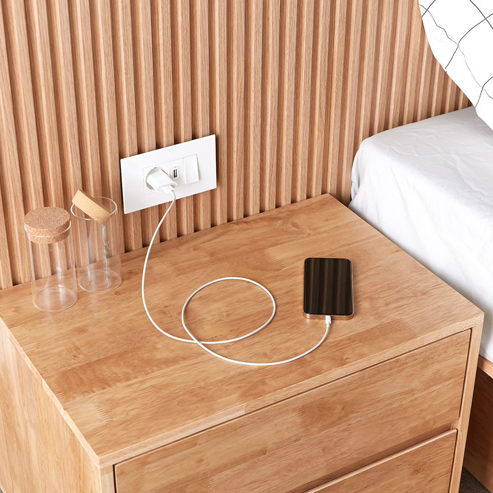 슬립퍼 실비 원목 침대 프레임 헤드 헤드보드 LK 라지킹