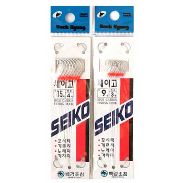 백경조침 세이고바늘채비 묶음채비 9호BK-390 - 상세 이미지 2