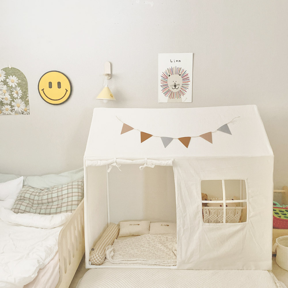 심플룸 인디언 아기 텐트 유아 어린이 놀이 키즈 플레이하우스 아이 아동