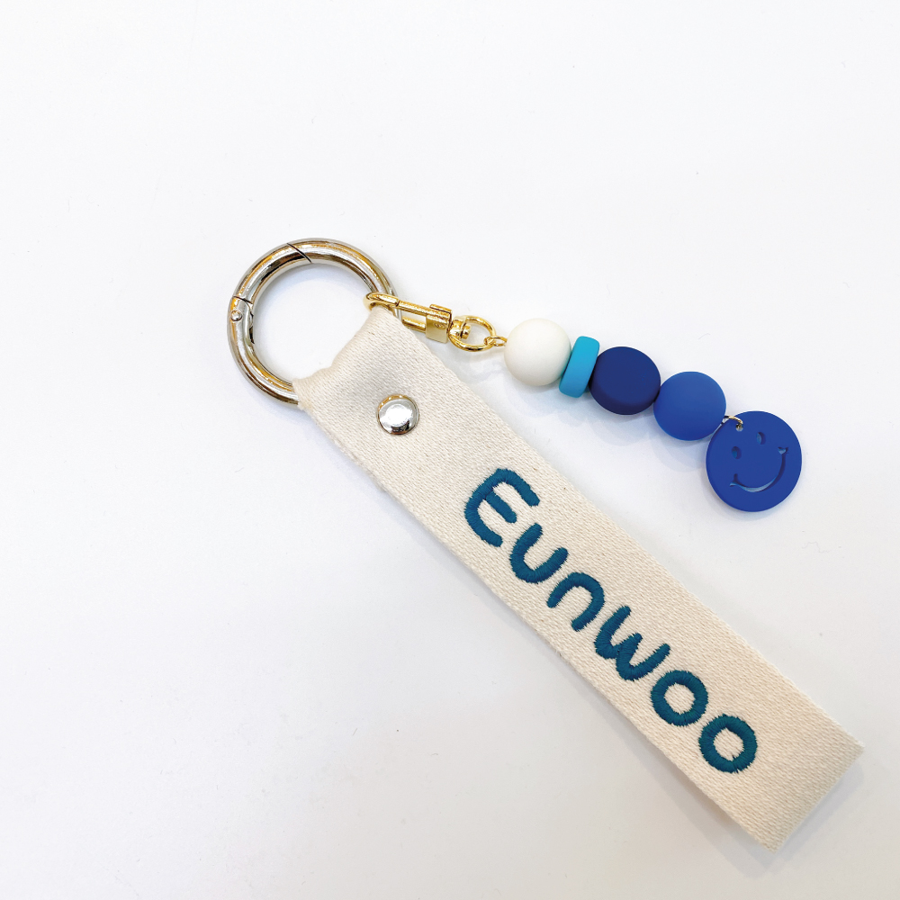 (폭30mm) 자수네임택 신학기 가방 낮잠이불 이니셜네임택 이름표 답례품