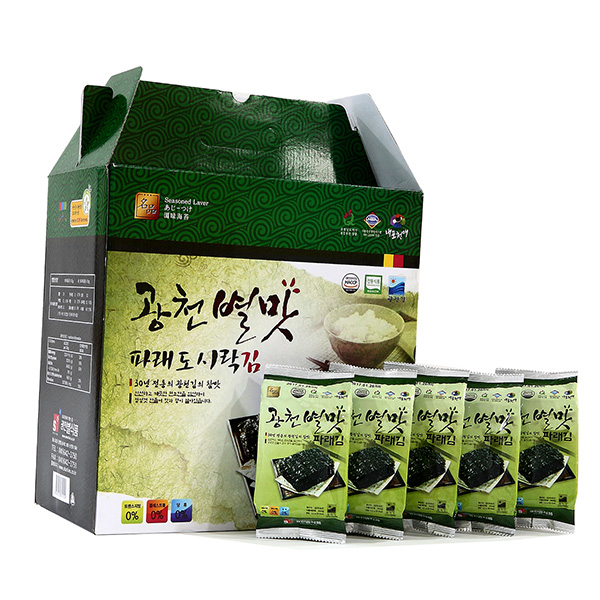 광천 별맛김 재래 도시락김 4g x 32봉 이미지 3