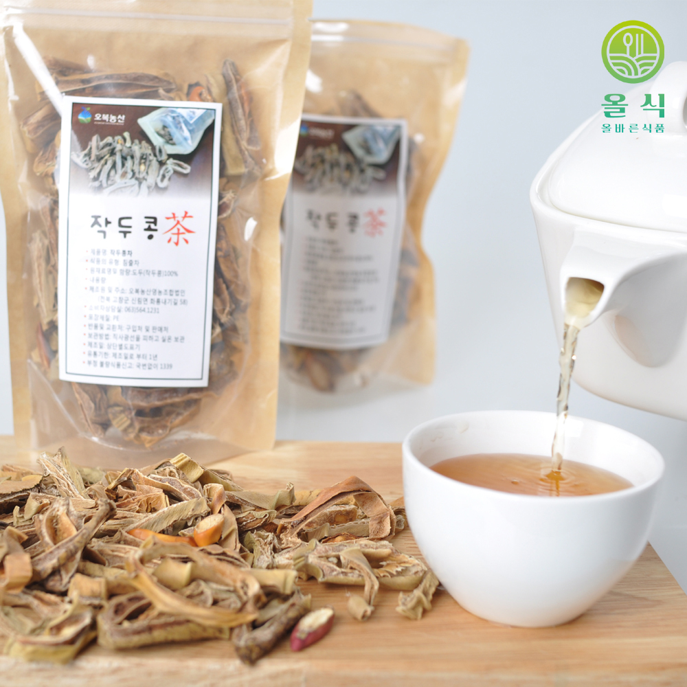 [오복농산] 구수한 작두콩/볶은 작두콩차/ 70g/100g - 상품 이미지
