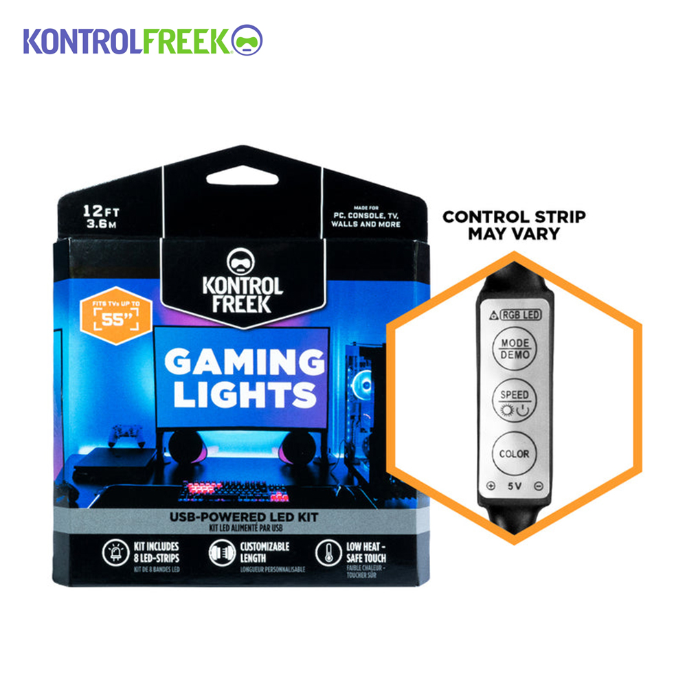 컨트롤프릭 Gaming Lights 3.6m 모니터조명 미니조명 RGB조명 LED라이트