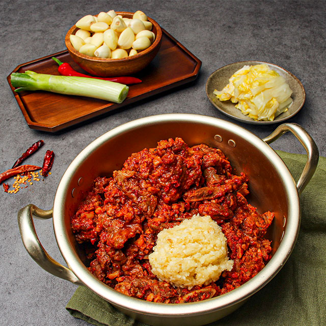 대구 동인동 매운 소갈비찜 봉산찜갈비 2인분 500g, 2개 - 상세 이미지 2