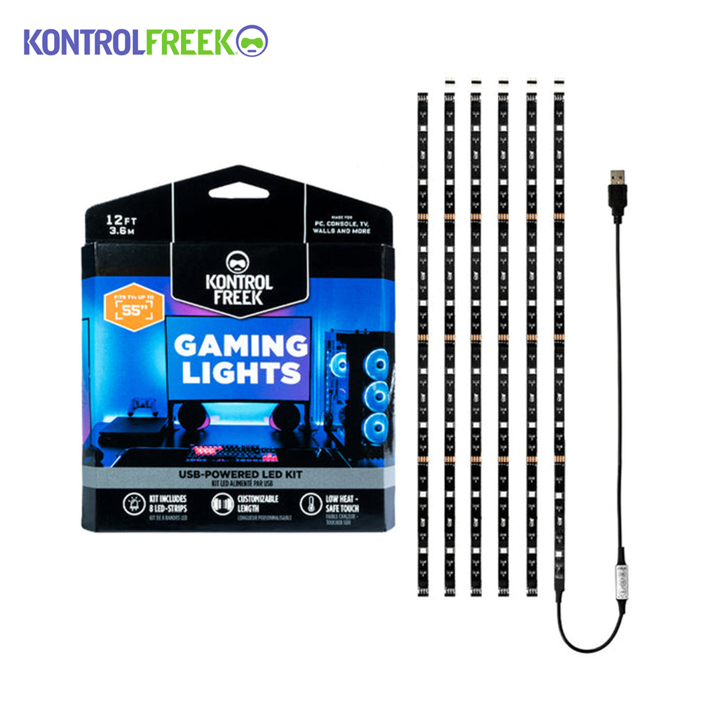 컨트롤프릭 Gaming Lights 3.6m 모니터조명 미니조명 RGB조명 LED라이트