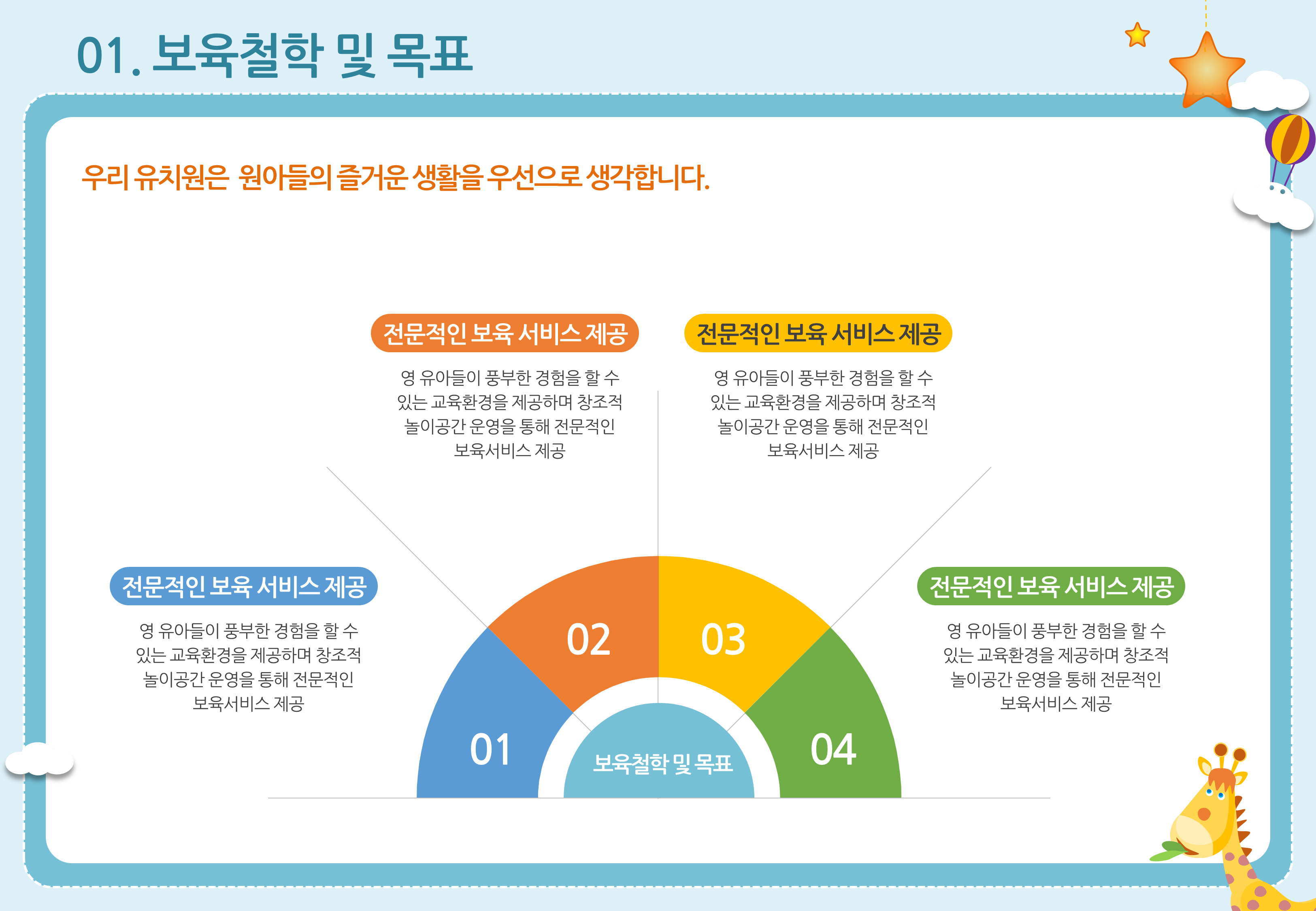 531(4대3비율) 유치원 ppt 템플릿 오리엔테이션 피피티 입학식 파워포인트 템플릿 - 상세 이미지 4