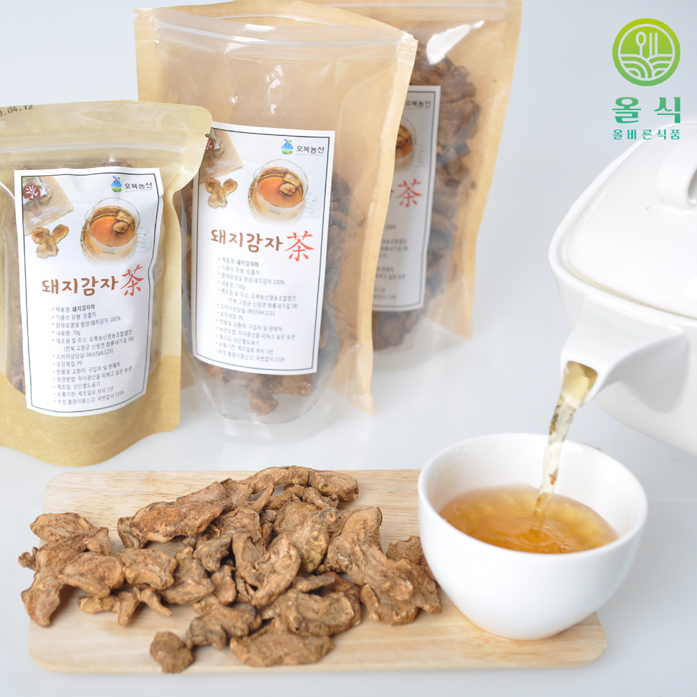 [오복농산] 구수하게 볶은 돼지감자/ 돼지감자차 150g - 상품 이미지