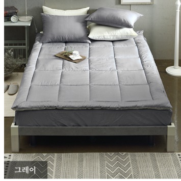 침대 위 토퍼 퀸 푹신 두꺼운 토퍼 푹신한 토퍼 - 상세 이미지 5