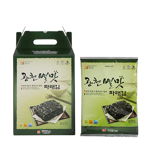 광천 별맛김 전장김 파래조미김 20g x 10봉