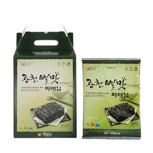 광천 별맛김 전장김 파래조미김 20g x 10봉 맛있게 먹은 솔직 후기 - 상품 이미지 1