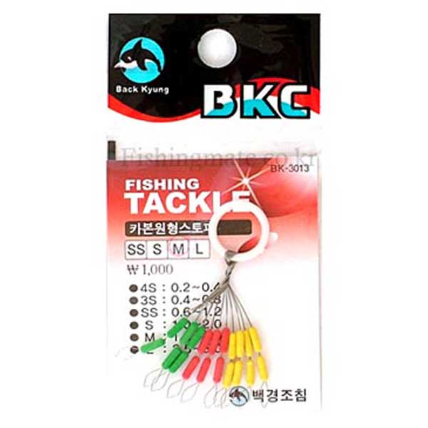 백경 칼라 찌스토퍼 찌멈춤고무 생고무 수중막대 찌고무 스토파 3S - 상세 이미지 2