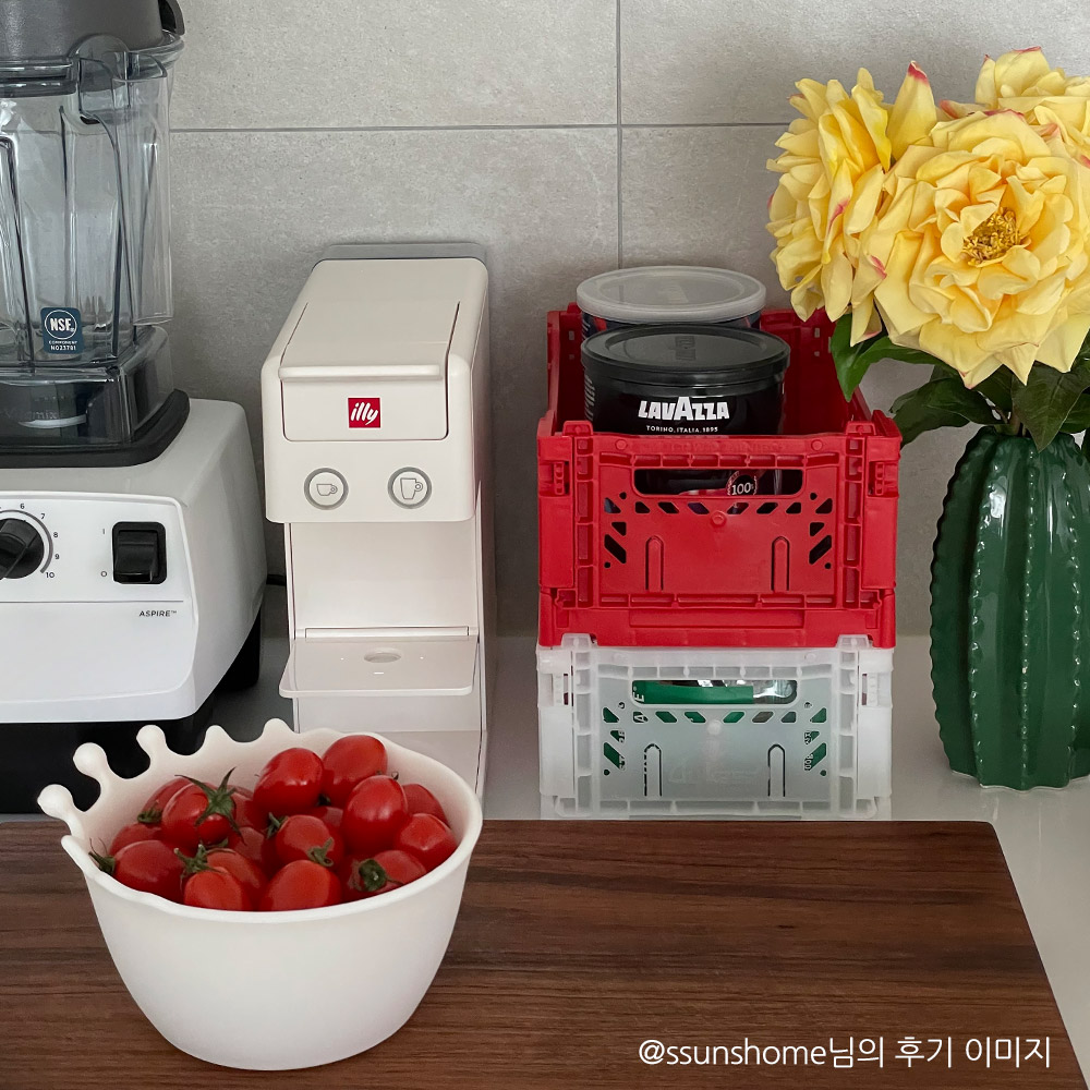 아이카사 폴딩박스 S red - 상세 이미지 5