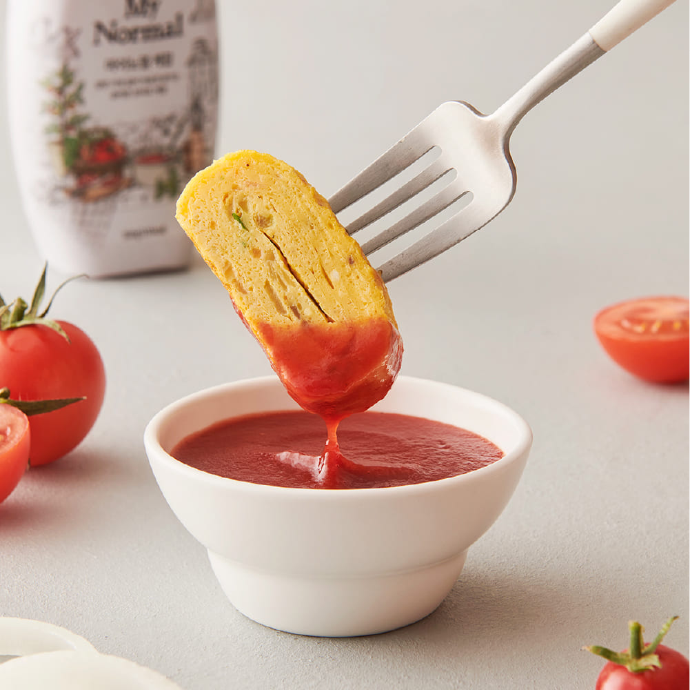 마이노멀 저당 저칼로리 케찹 (진하고 맛있는 토마토 케첩) - 상세 이미지 5