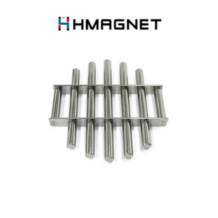 12,000G 350mm(지름) 호퍼형 봉자석세트 Hmagnet - 상품 이미지