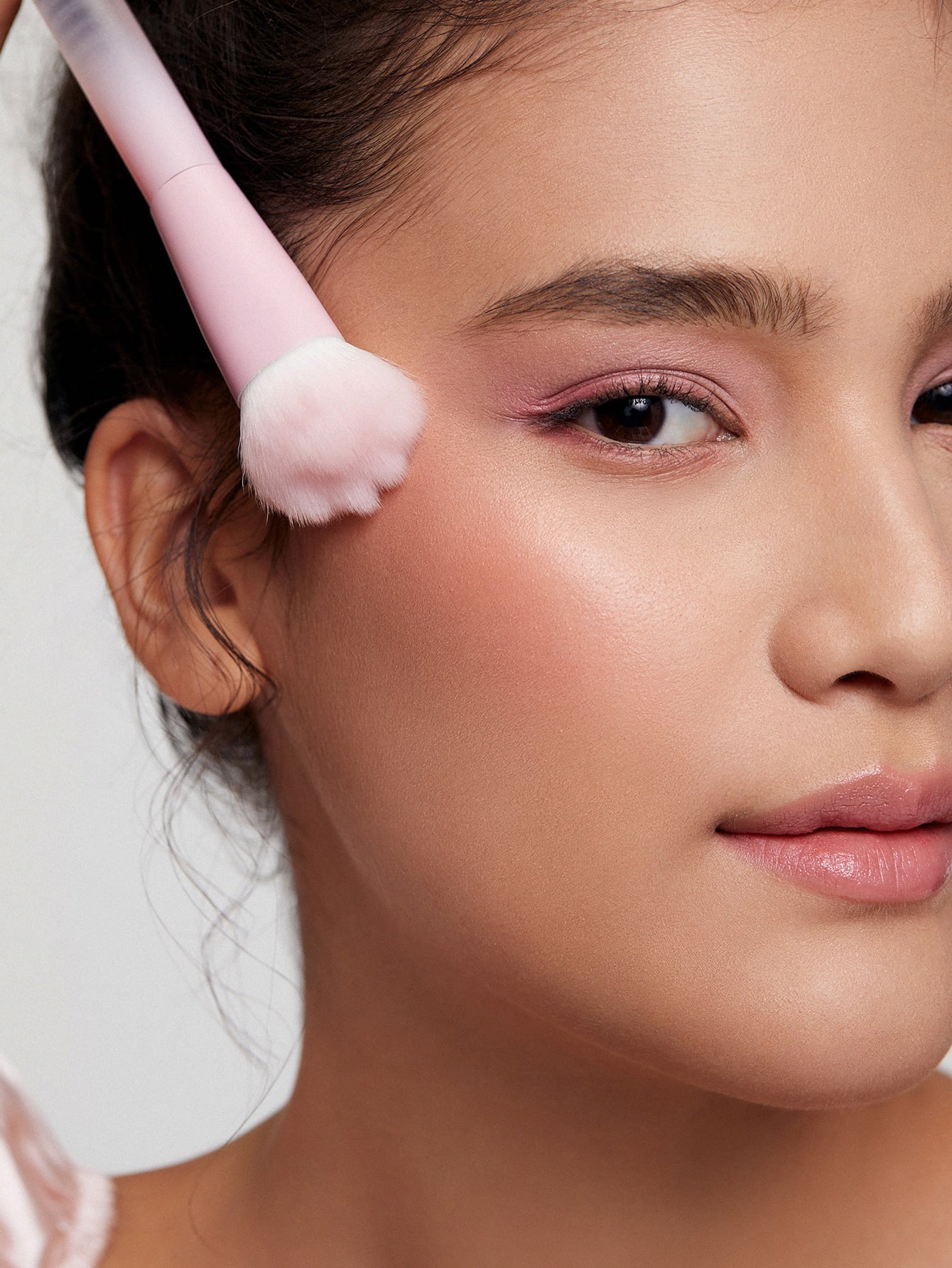 쉬글램 리퀴드 블러셔 전용 브러쉬 발바닥모양 브러시 SHEGLAM LIQUID BLUSH BRUSH - 상세 이미지 5