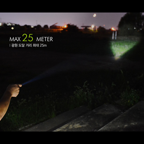 몬스터라이트 LED 미니 후레쉬 펜 초소형 손전등 랜턴 MP250S