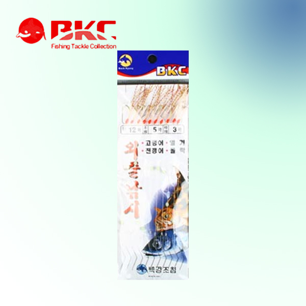백경 어피외줄카드 열기 볼락 고등어 전갱이 메가리 가자미채비 낚시 카드채비 가지채비 12호