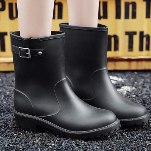 여성 장화 레인부츠 6 (성인 여름 예쁜 비 미끄럼방지 방수)