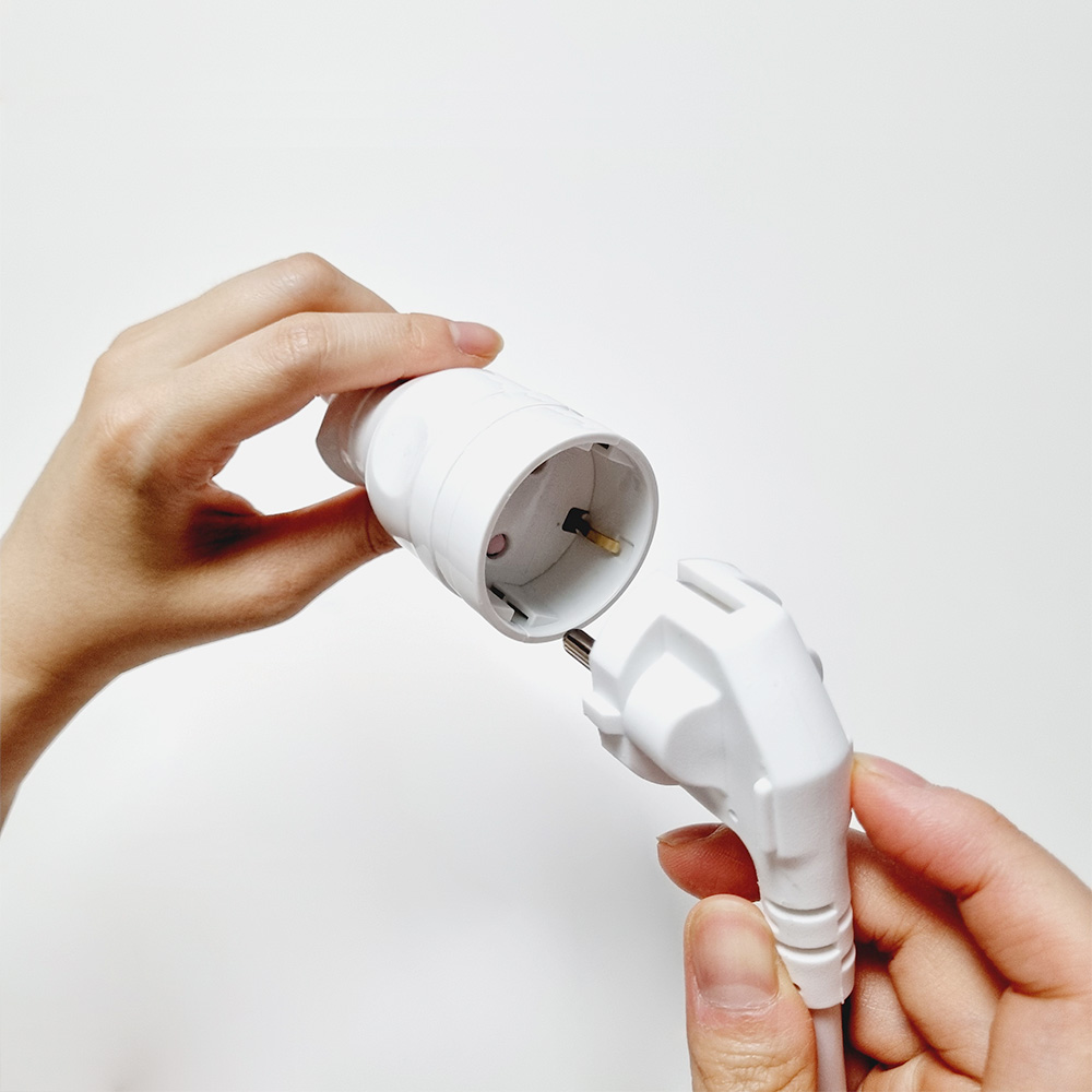 1구 콘센트 전기 연장선 연결선 고용량 전원 연장코드 에어컨 에어컨용 리드선 멀티선 3m