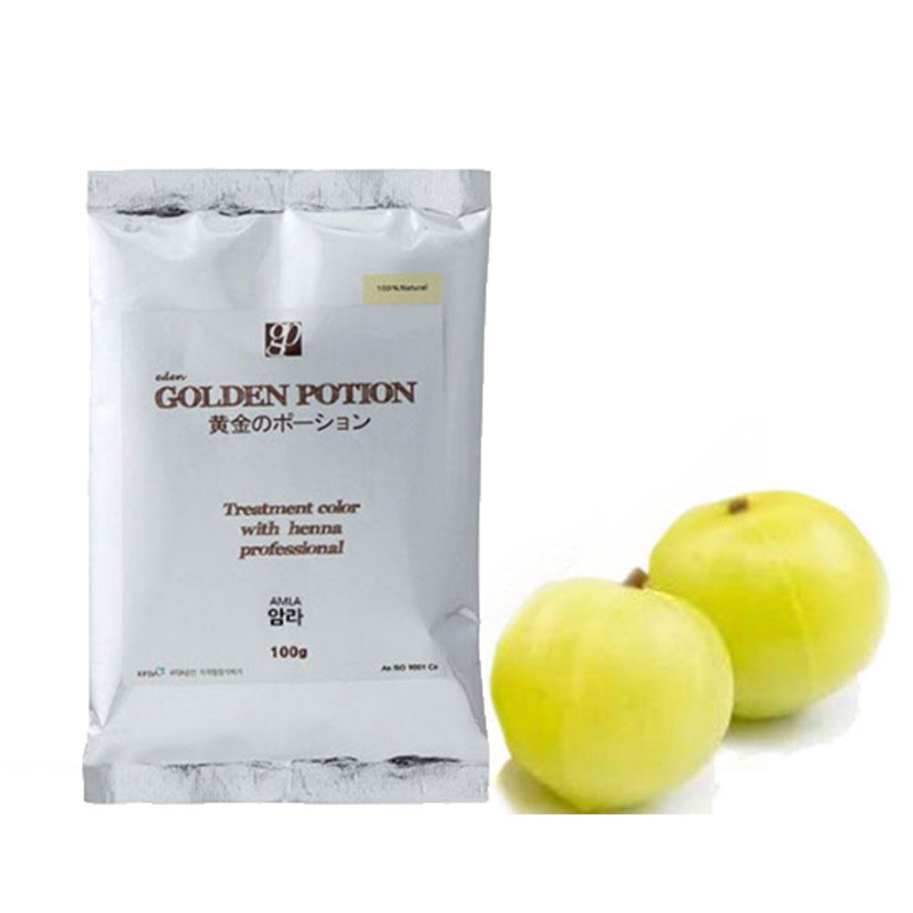 골든포션 천연 암라 Amla 가루 파우더 100g 두피 헤어팩용 - 상세 이미지 2