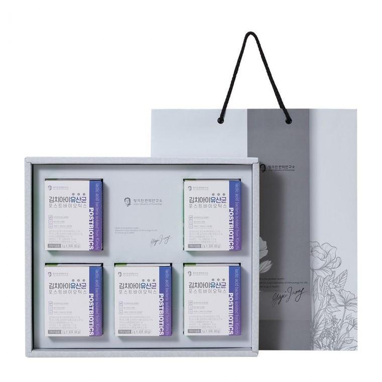 설 추석 명절 선물세트 정가진 김치아이유산균 건강선물세트 30포 5박스 제품 이미지