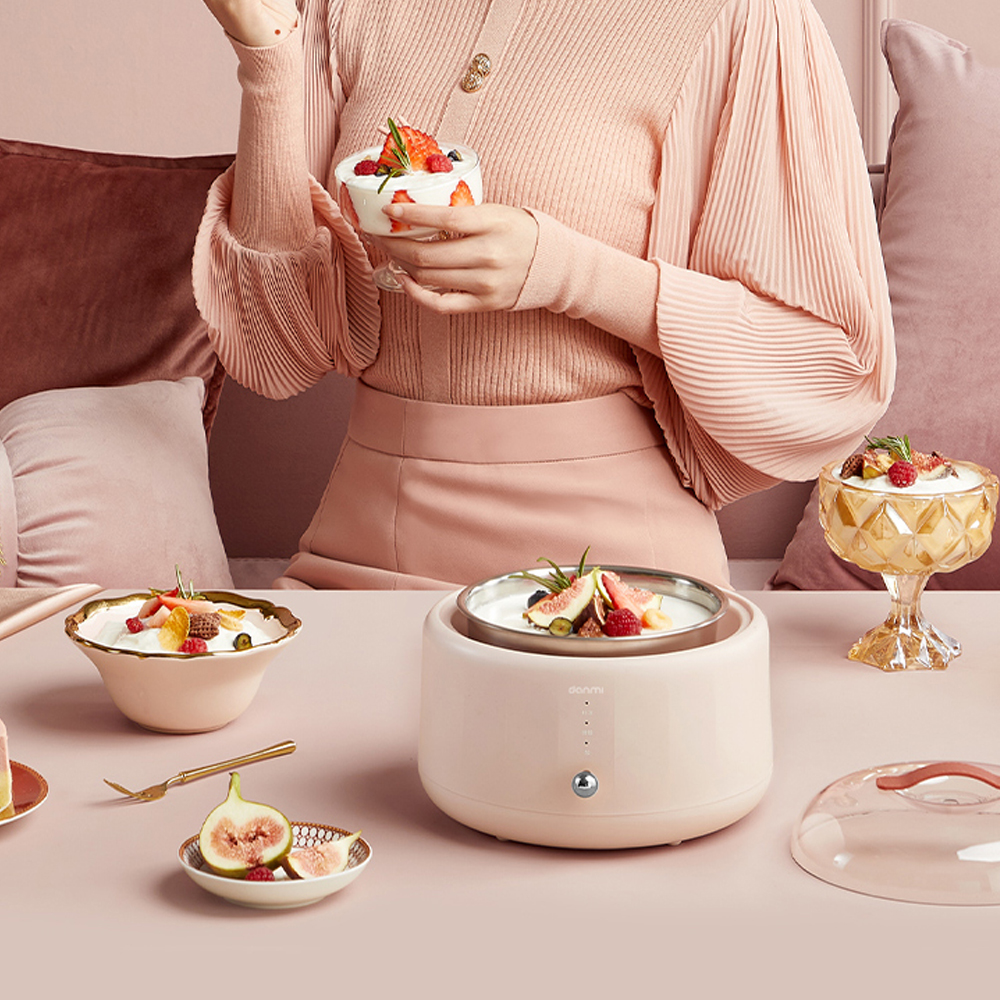 단미 요거트메이커 요구르트 그릭요거트 유산균 수제 기계 제조기 요플레 만들기 YOM01