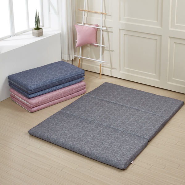 더베딩샵 침대위 토퍼 접이식 거실 기숙사 침대 바닥이불 토퍼