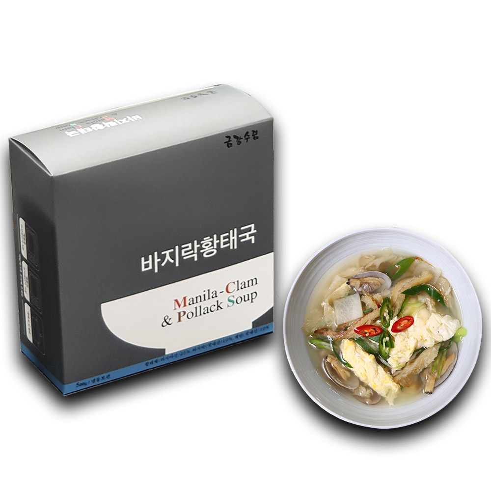 금강수림 바지락황태국 500g - 상품 이미지