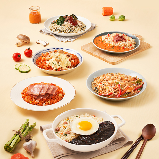 굿스푼 맛있는 볶음밥 도시락 5종 10팩 김치 베이컨 짜장 고추잡채 편의점 대용 간편 냉동 배달 - 상세 이미지 2