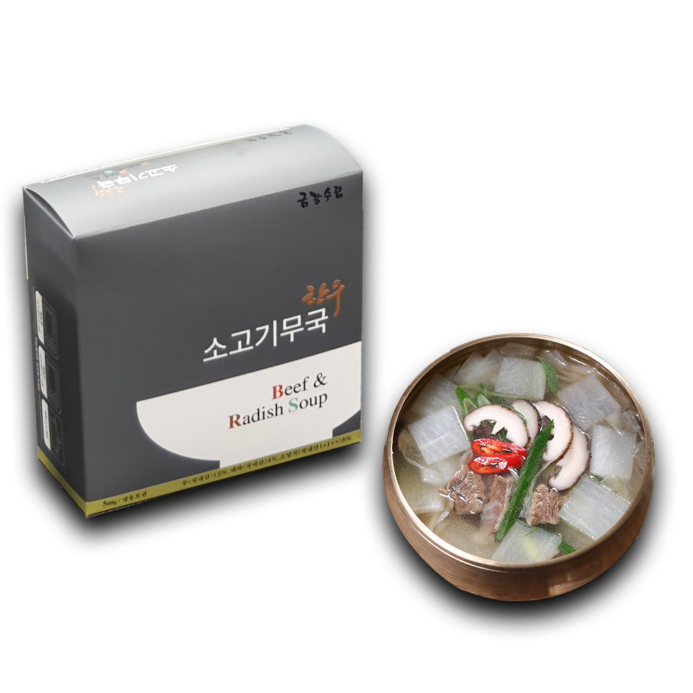 금강수림 한우소고기무국 500g - 상품 이미지