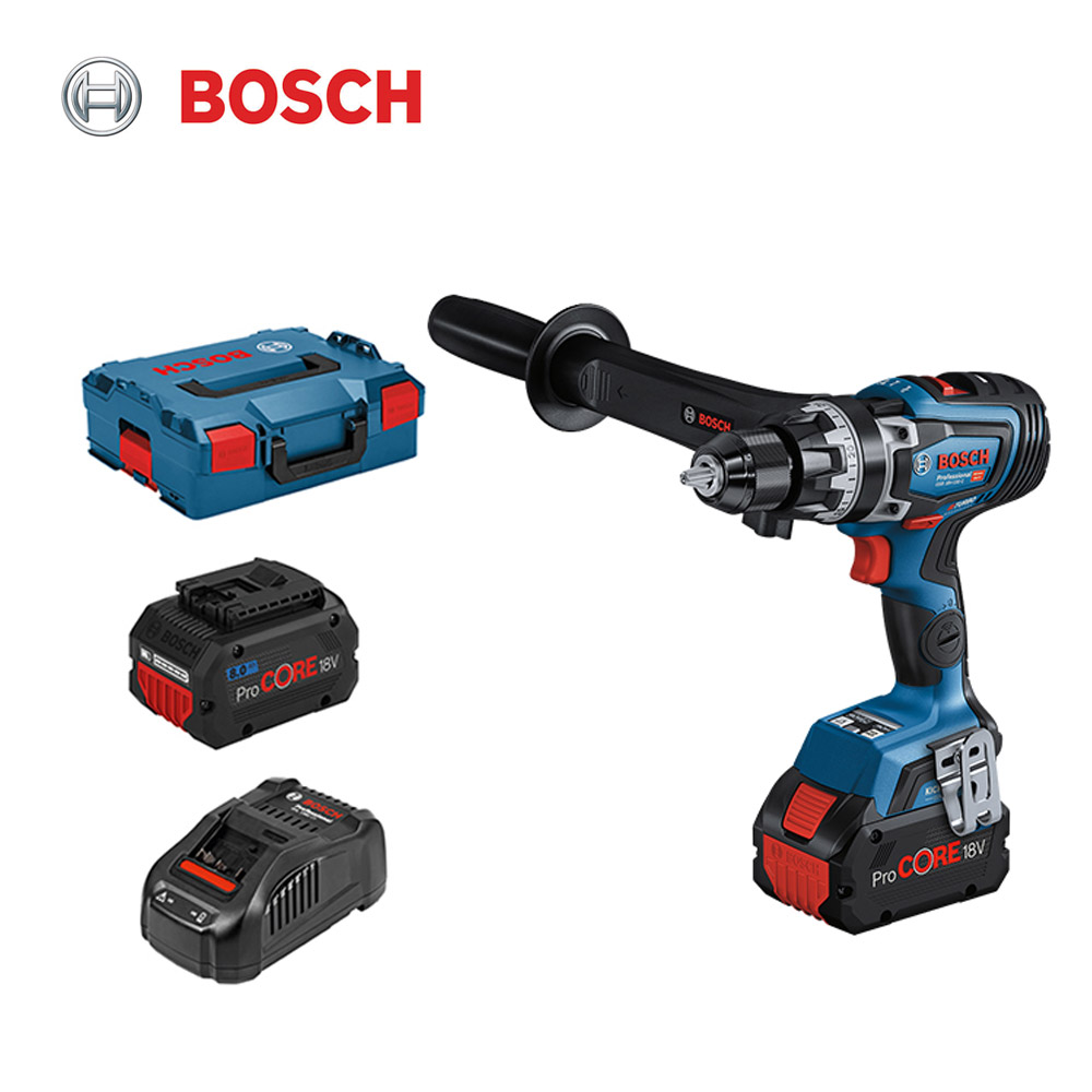 보쉬 충전햄머드릴 GSB18V-150C (8.0AH 4.0AH) 배터리 2개