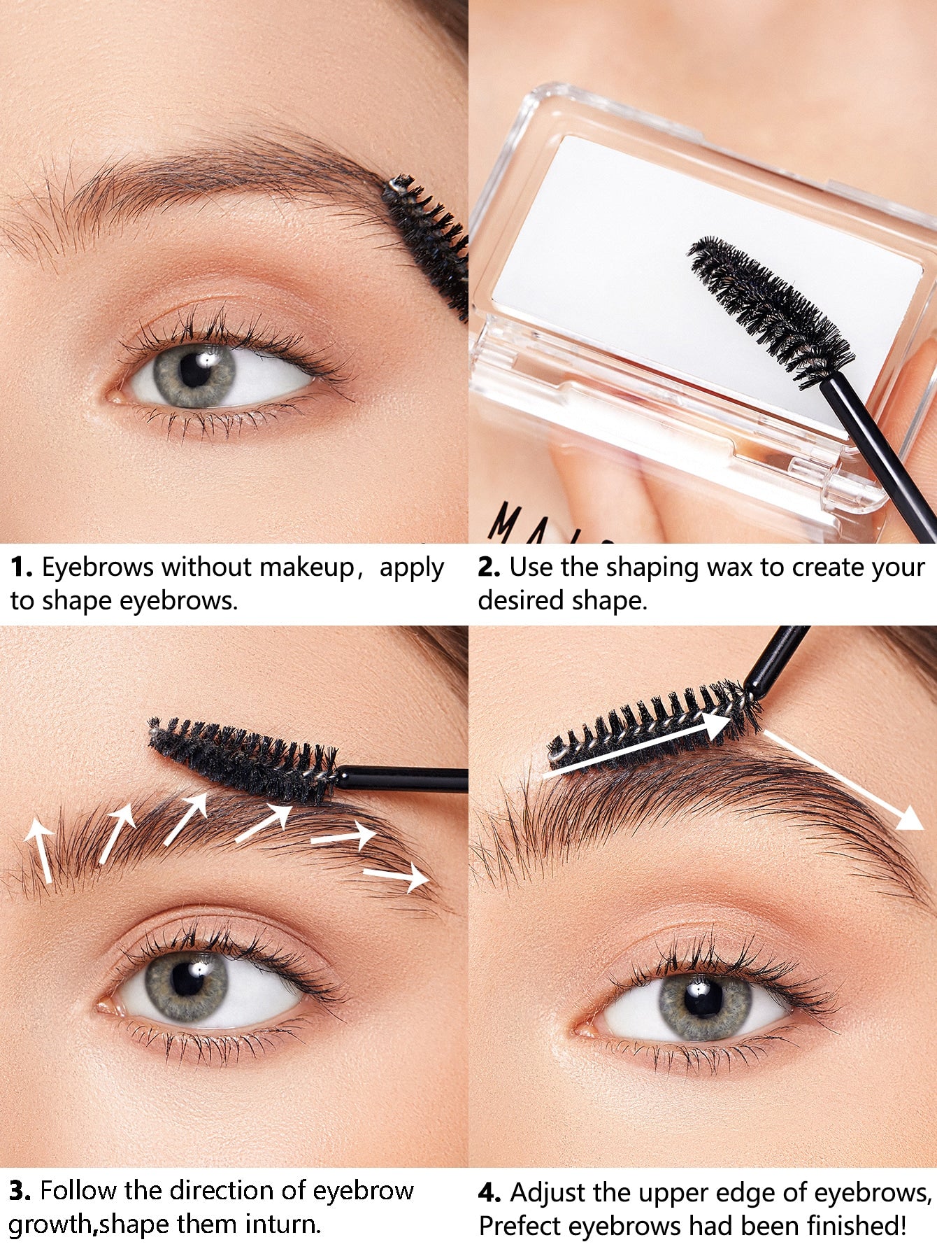쉬글램 하이 브로우 왁스 투명 컬러 brow wax 별점4.82 해외뷰티템 틱톡뷰티템 - 상세 이미지 4