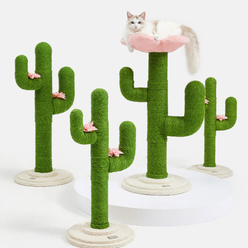 플라워 선인장 캣타워 해먹 부분 이미지