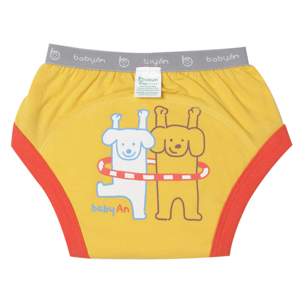 [슈퍼특가] 베이비앙 국내산 무형광 대나무 밤부 70% 아기 유아 아동 4중방수 기저귀떼기 배변훈련팬티