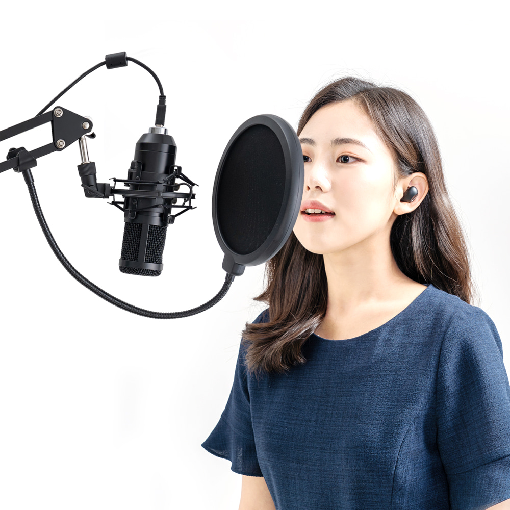 너츠 노래 녹음 마이크 아이폰 홈 레코딩 휴대폰 um-200 - 상세 이미지 5