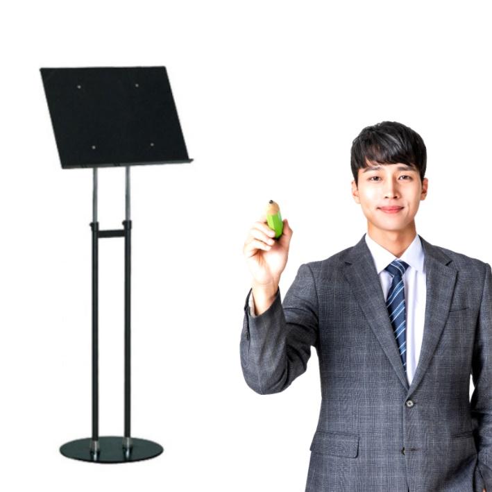 이동식 강연대 학원 강의대 교회 무대 강의용 책상 사회자 단상 - 상품 이미지