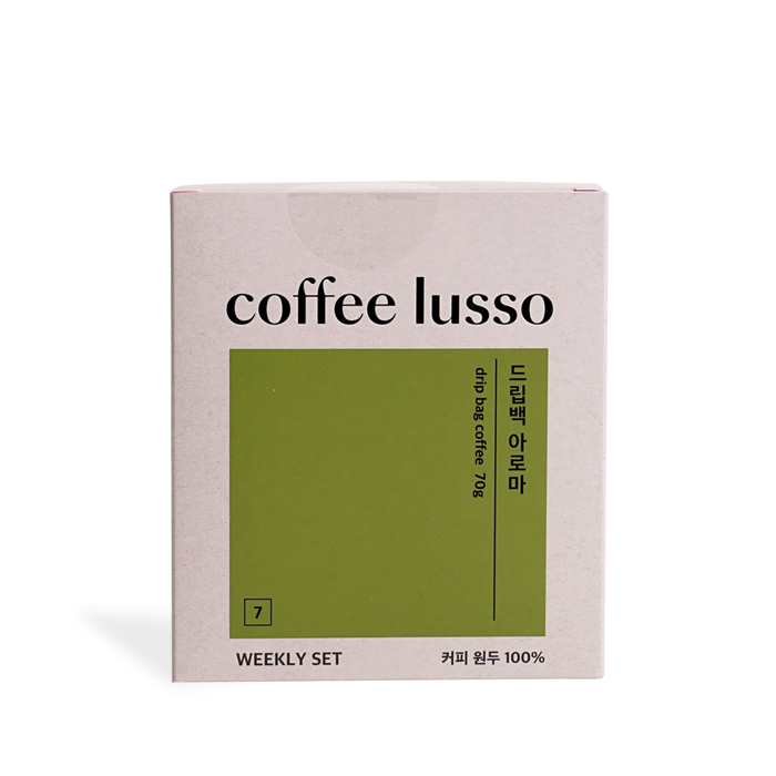 커피루소 아로마 드립백 커피 7개입