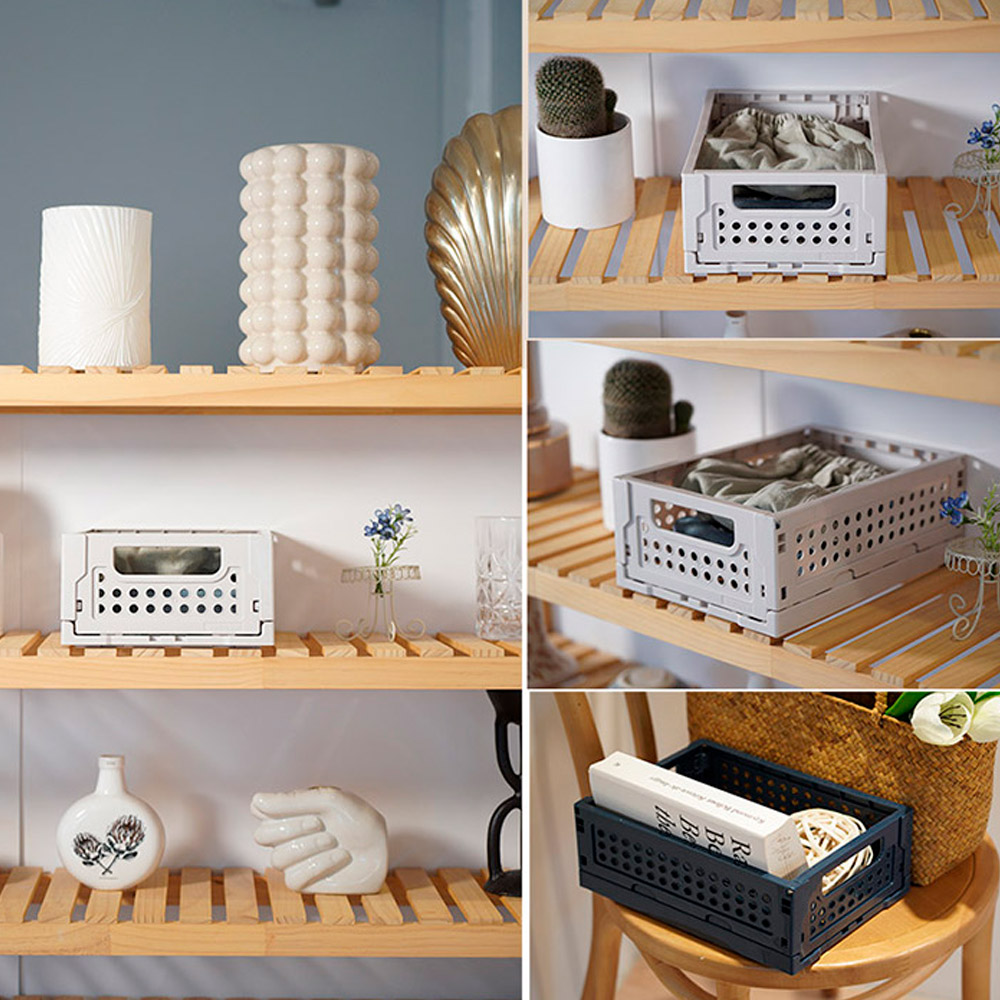 국산 펜트리수납함 폴딩박스 리빙박스 서랍 수납 정리함 소형